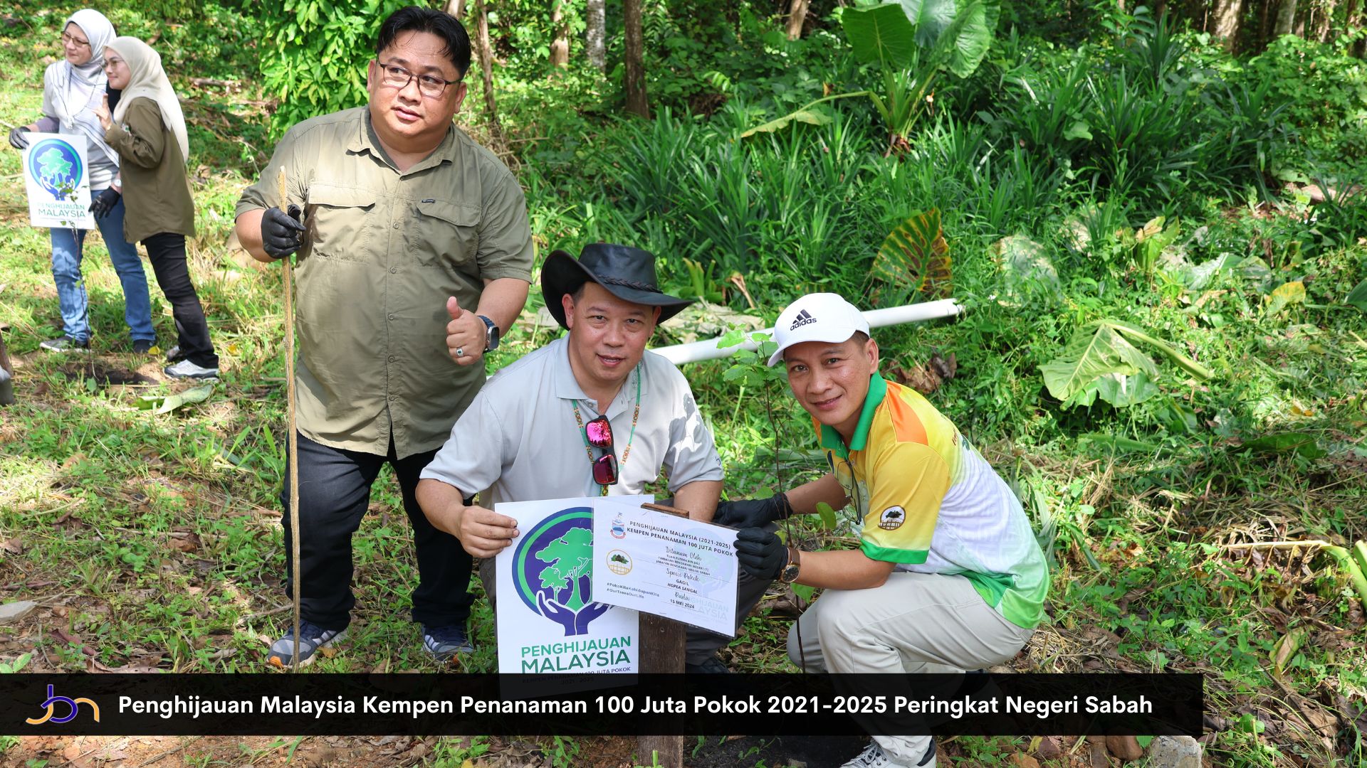 Program Penghijauan Malaysia Kempen Penanaman 100 Juta Pokok Peringkat Negeri Sabah